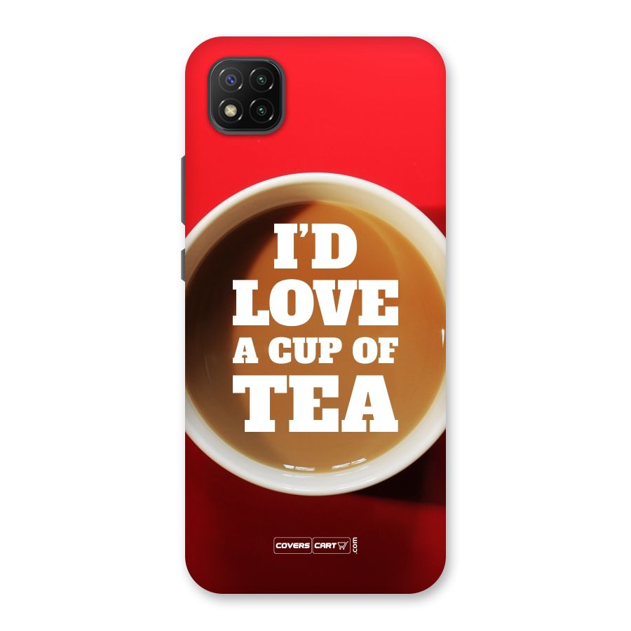 Cup of Tea Back Case for Poco C3