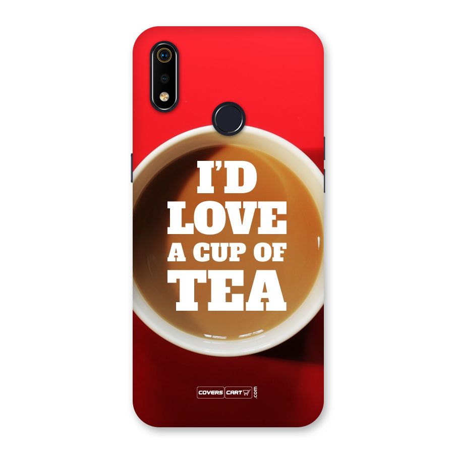 Cup of Tea Back Case for Realme 3i