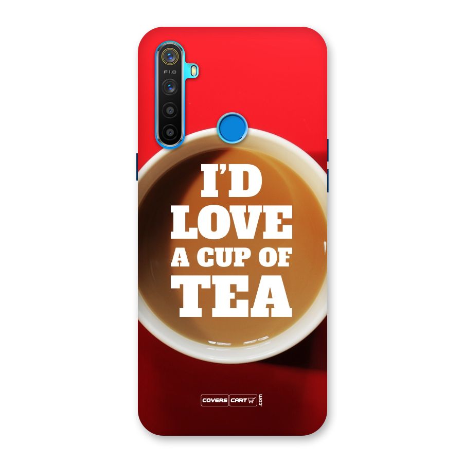 Cup of Tea Back Case for Realme 5