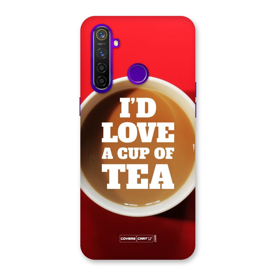 Cup of Tea Back Case for Realme 5 Pro