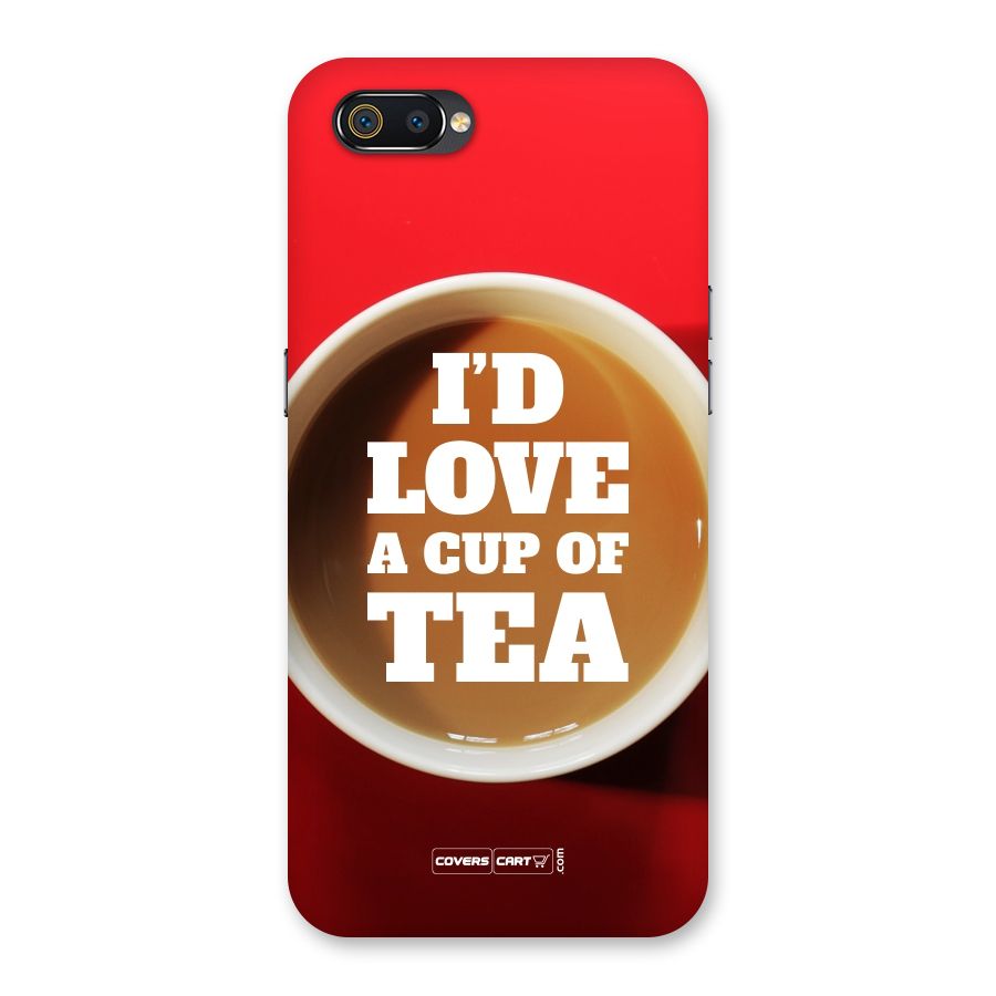 Cup of Tea Back Case for Realme C2