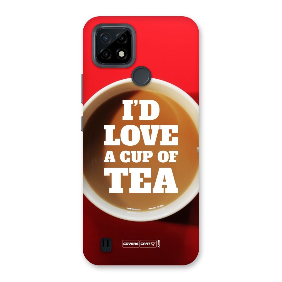 Cup of Tea Back Case for Realme C21