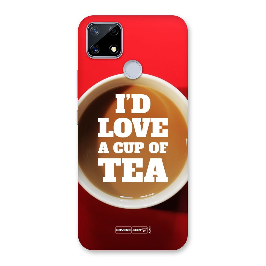 Cup of Tea Back Case for Realme Narzo 20