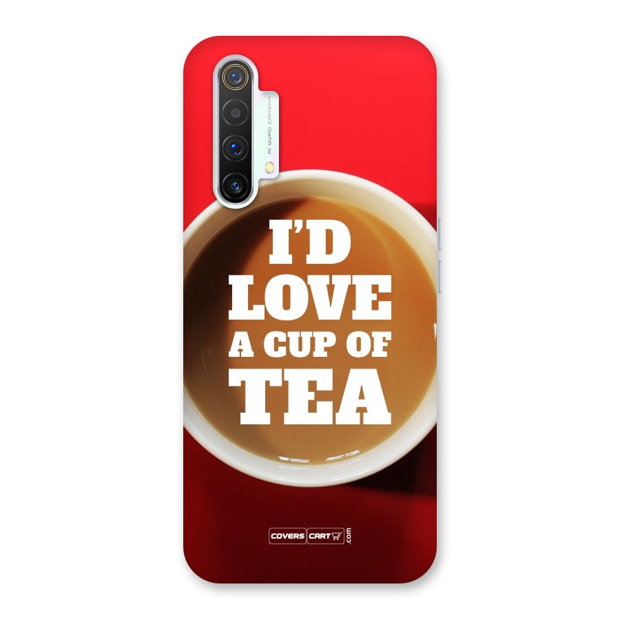 Cup of Tea Back Case for Realme X3 SuperZoom