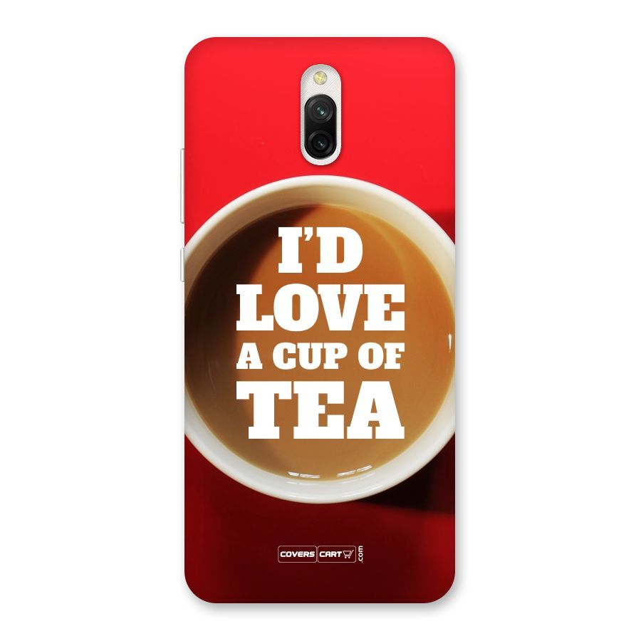 Cup of Tea Back Case for Redmi 8A Dual