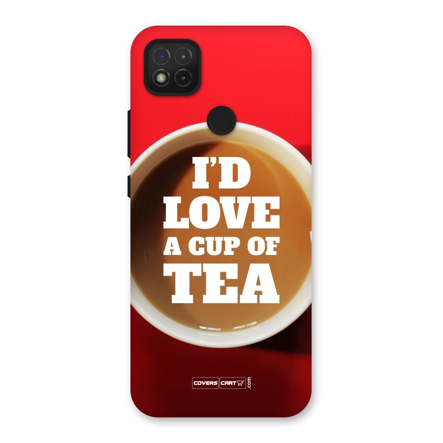 Cup of Tea Back Case for Redmi 9