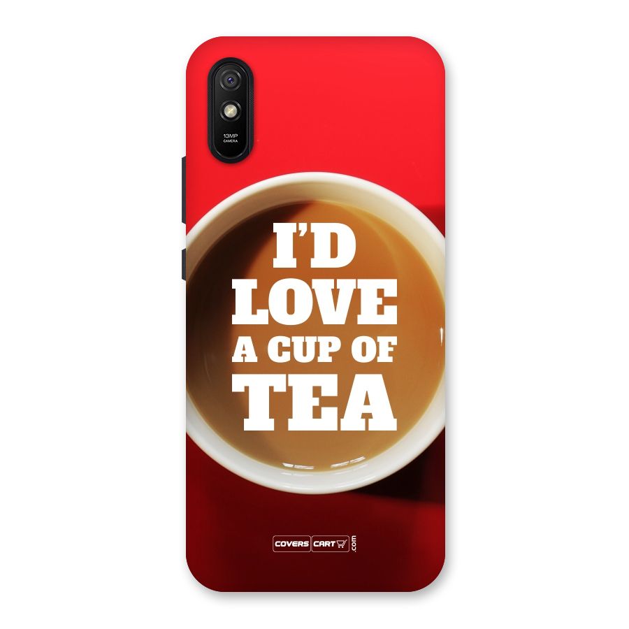Cup of Tea Back Case for Redmi 9A