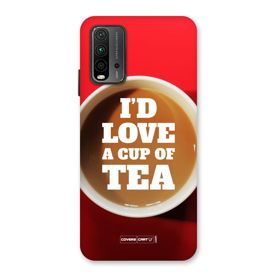 Cup of Tea Back Case for Redmi 9 Power