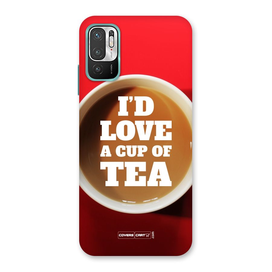 Cup of Tea Back Case for Redmi Note 10T 5G