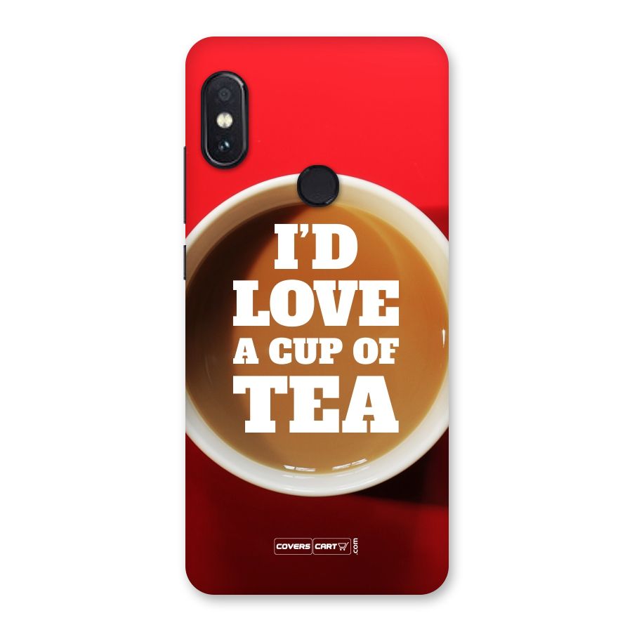 Cup of Tea Back Case for Redmi Note 5 Pro