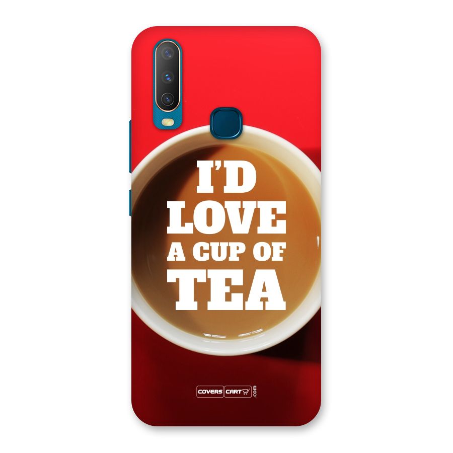 Cup of Tea Back Case for Vivo U10