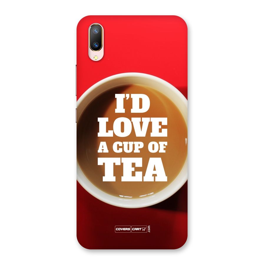 Cup of Tea Back Case for Vivo V11 Pro