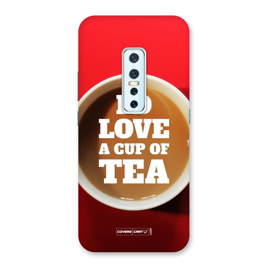 Cup of Tea Back Case for Vivo V17 Pro