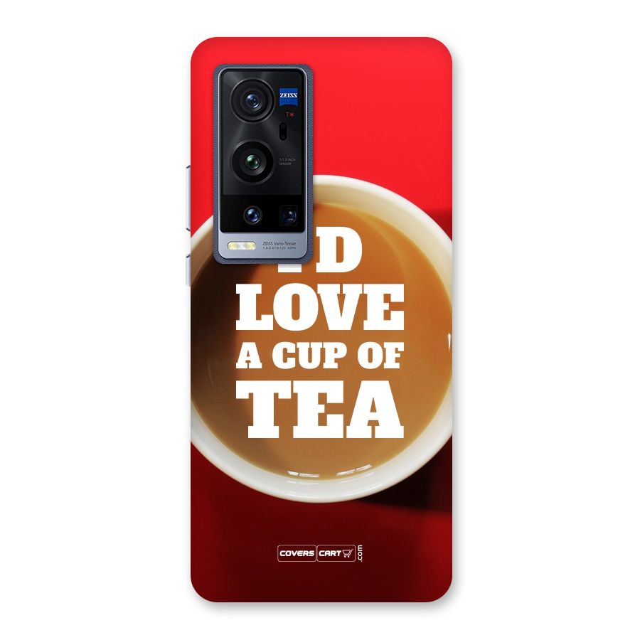 Cup of Tea Back Case for Vivo X60 Pro Plus