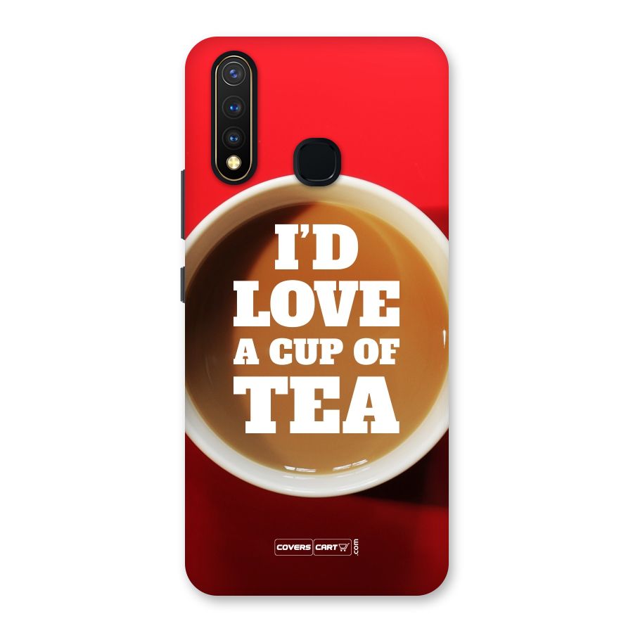 Cup of Tea Back Case for Vivo Y19