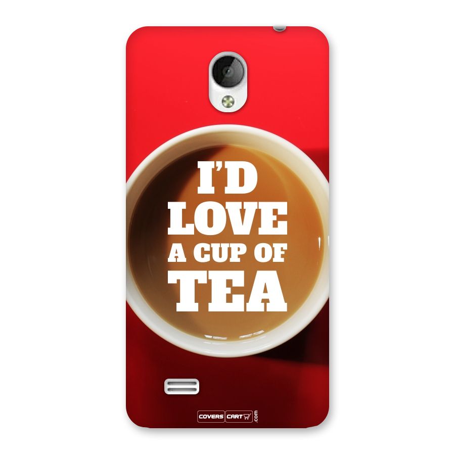 Cup of Tea Back Case for Vivo Y21