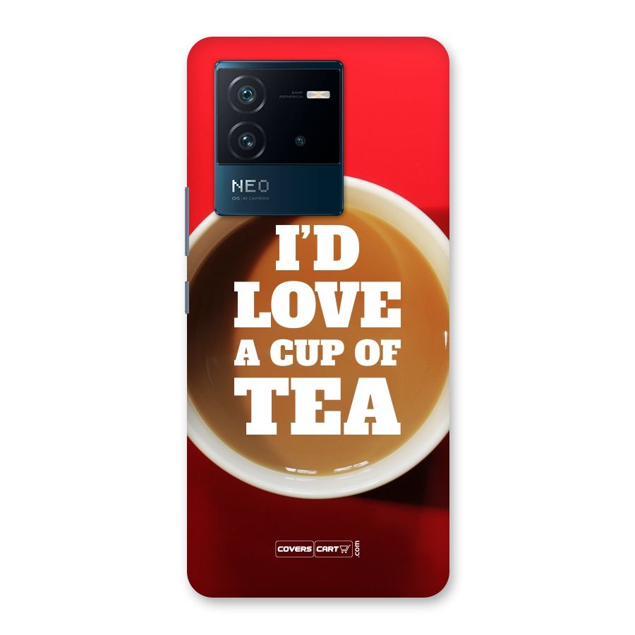 Cup of Tea Back Case for Vivo iQOO Neo 6 5G