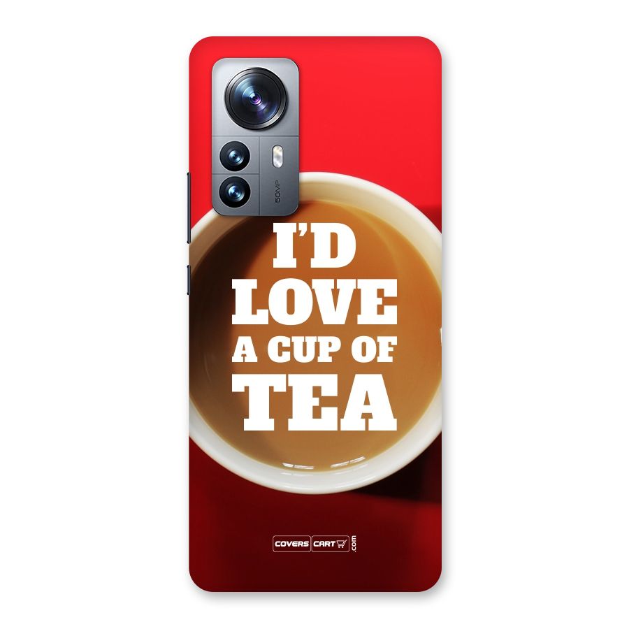 Cup of Tea Back Case for Xiaomi 12 Pro