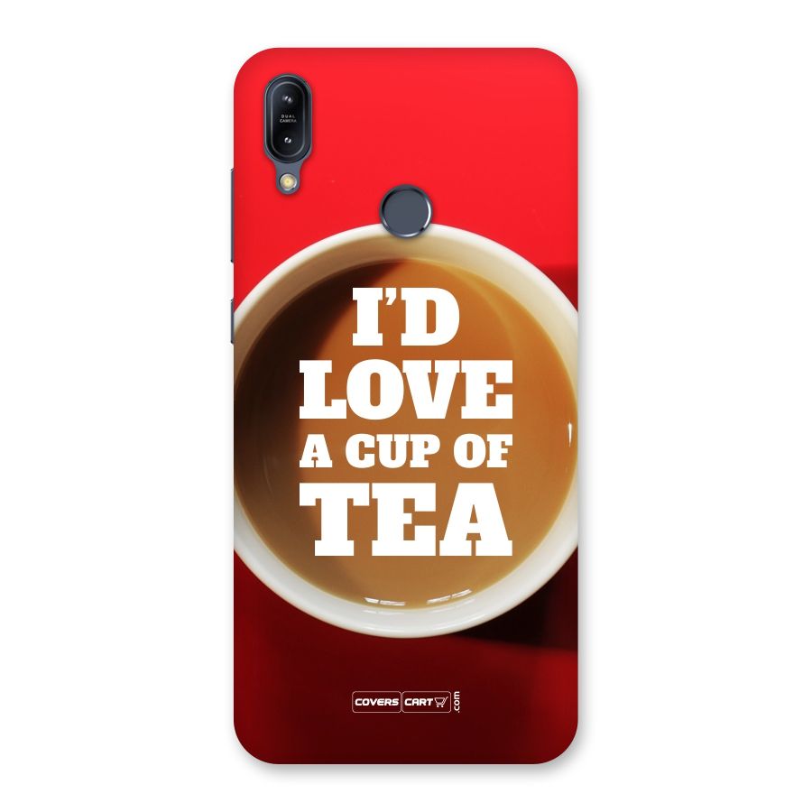 Cup of Tea Back Case for Zenfone Max M2