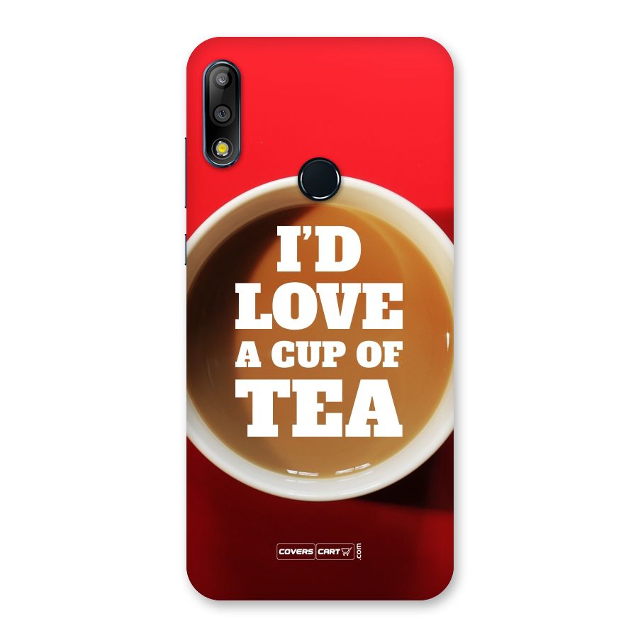 Cup of Tea Back Case for Zenfone Max Pro M2