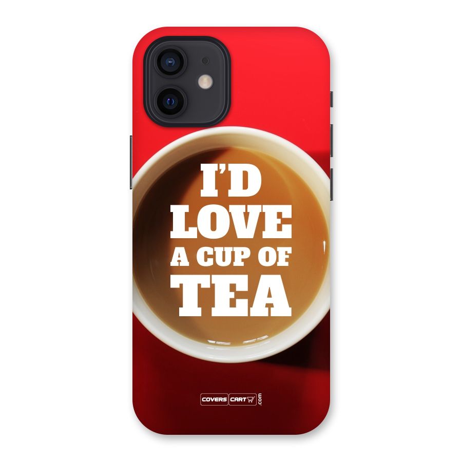 Cup of Tea Back Case for iPhone 12