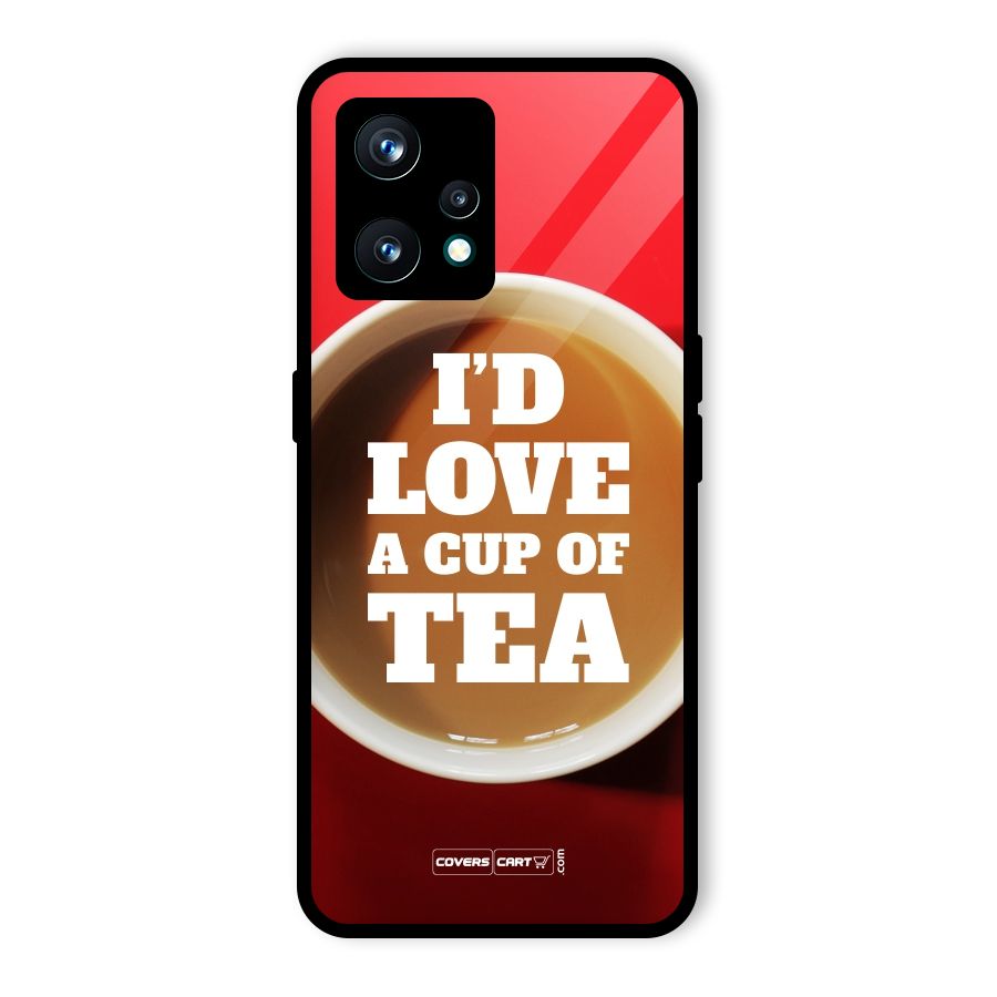Cup of Tea Glass Back Case for Realme 9 Pro Plus 5G