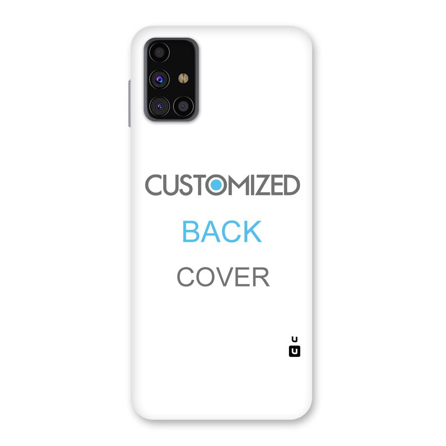 Customized Back Case for Galaxy M31s