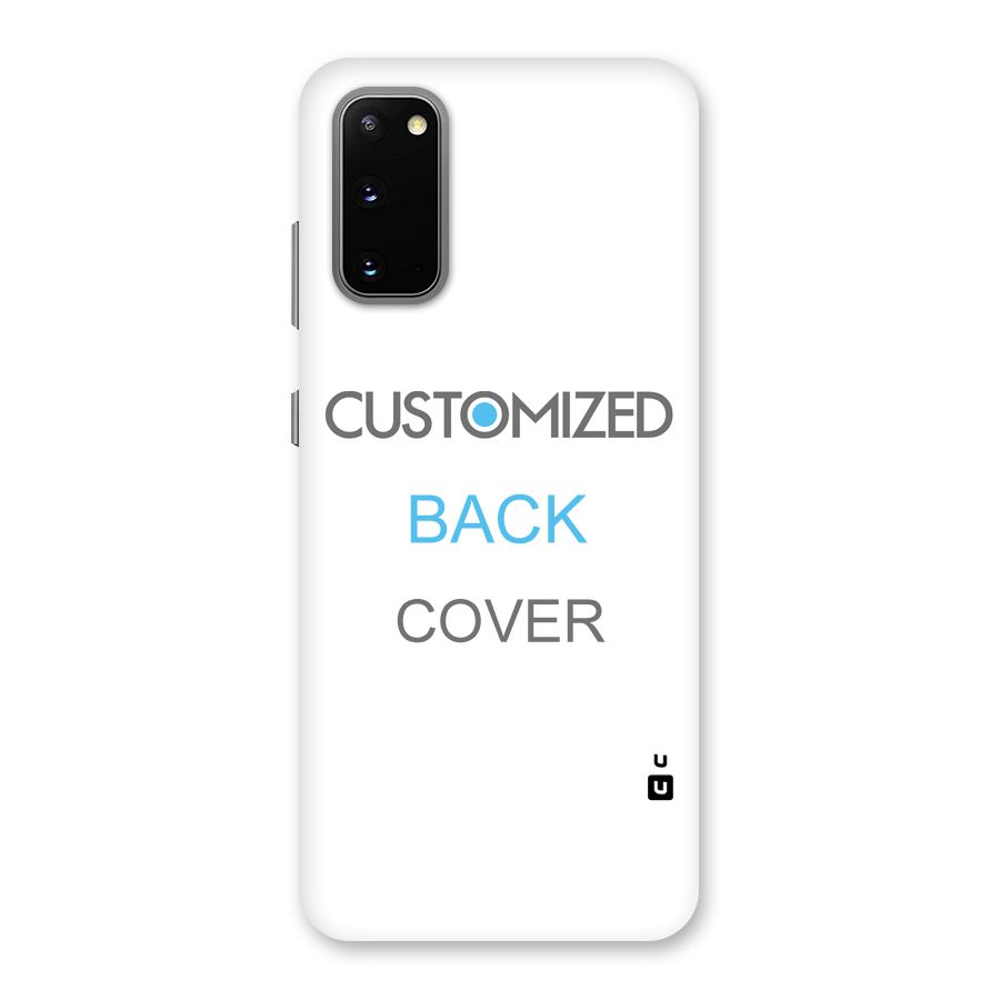 Customized Back Case for Galaxy S20