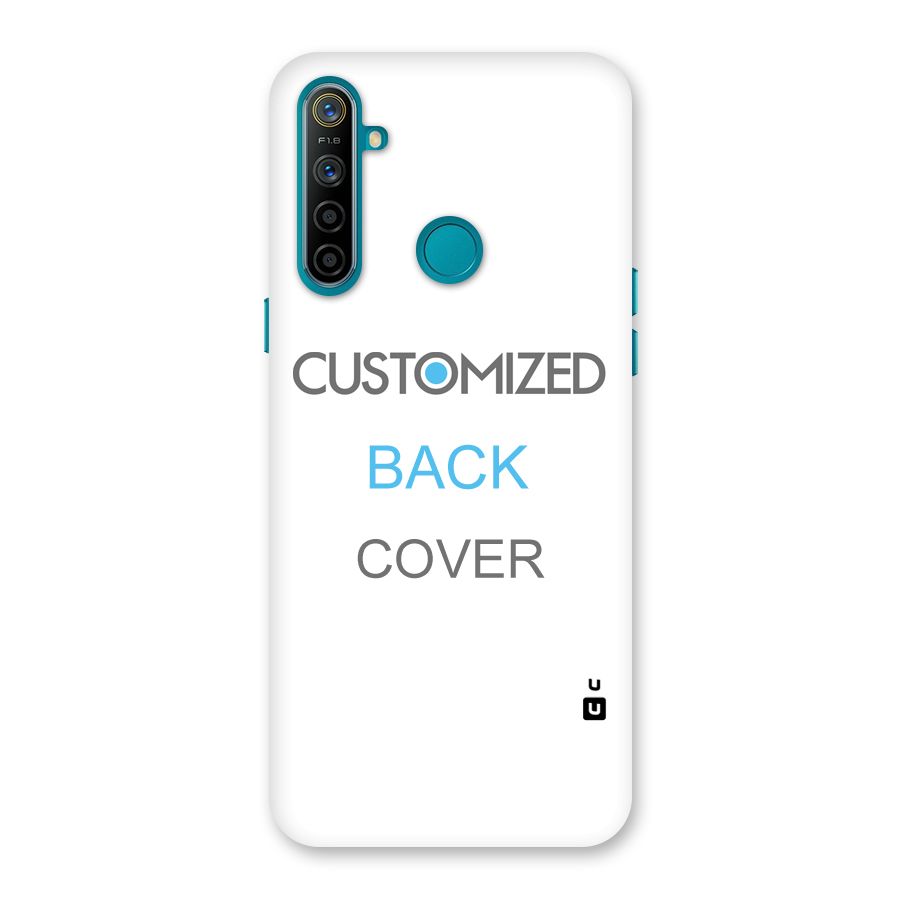 Customized Back Case for Realme 5i