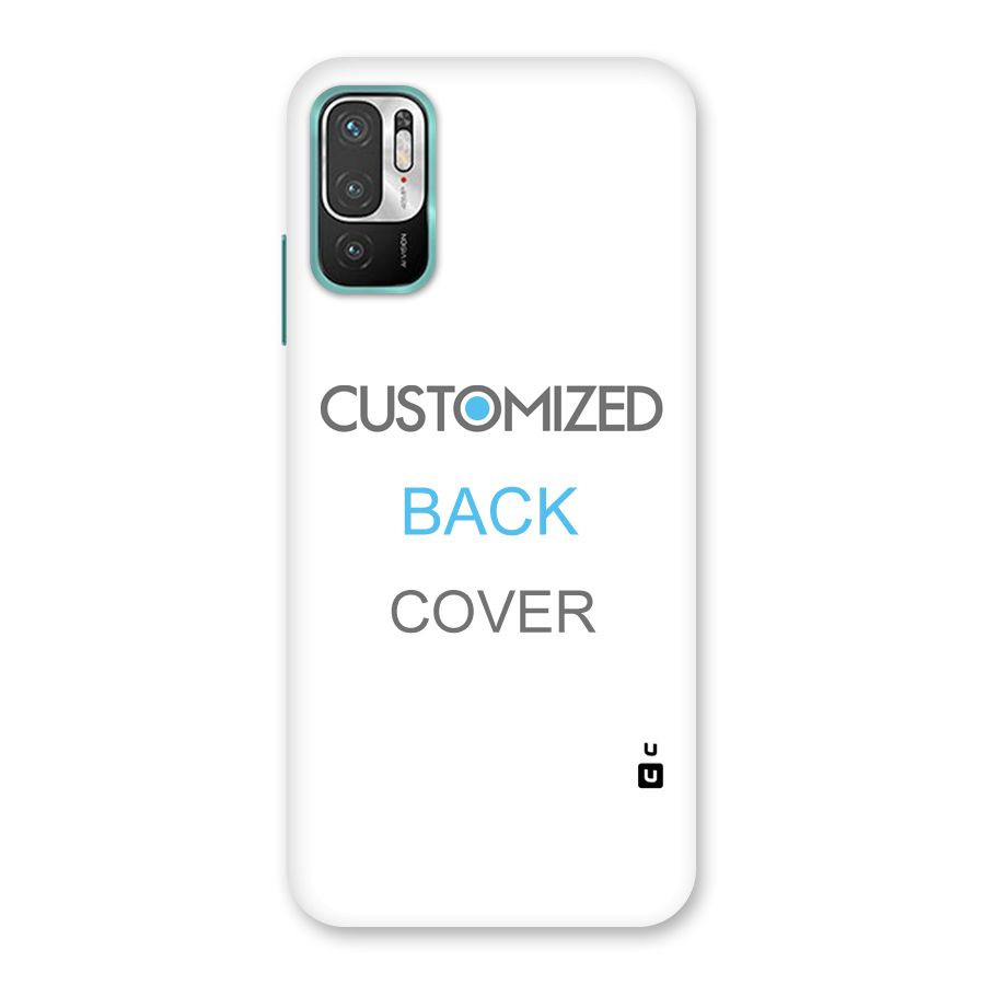 Customized Back Case for Redmi Note 10T 5G