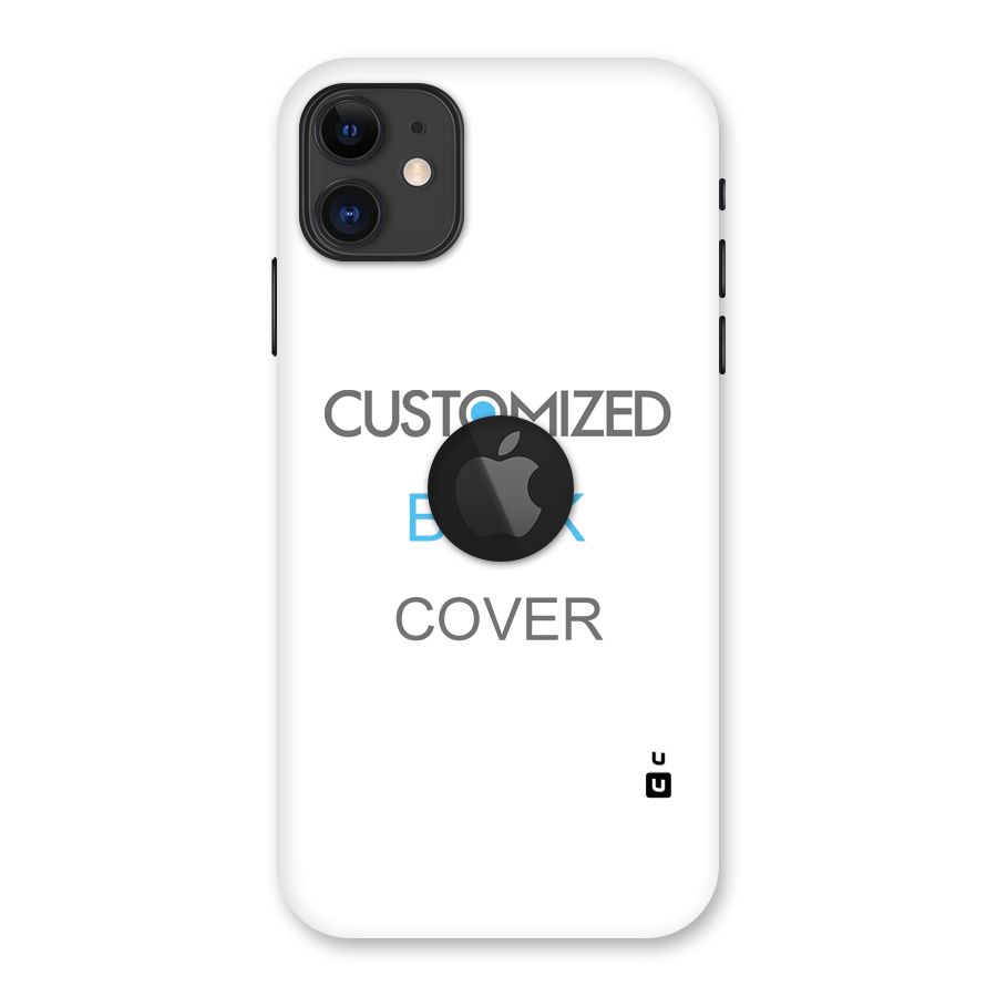 Customized Back Case for iPhone 11 Logo Cut