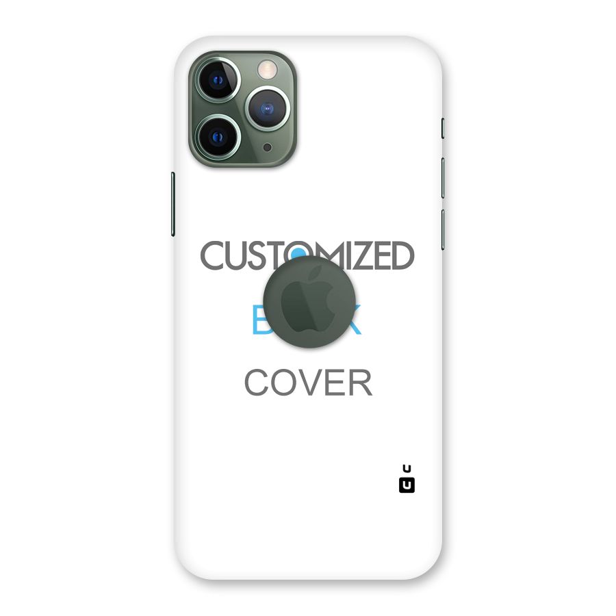 Customized Back Case for iPhone 11 Pro Logo  Cut