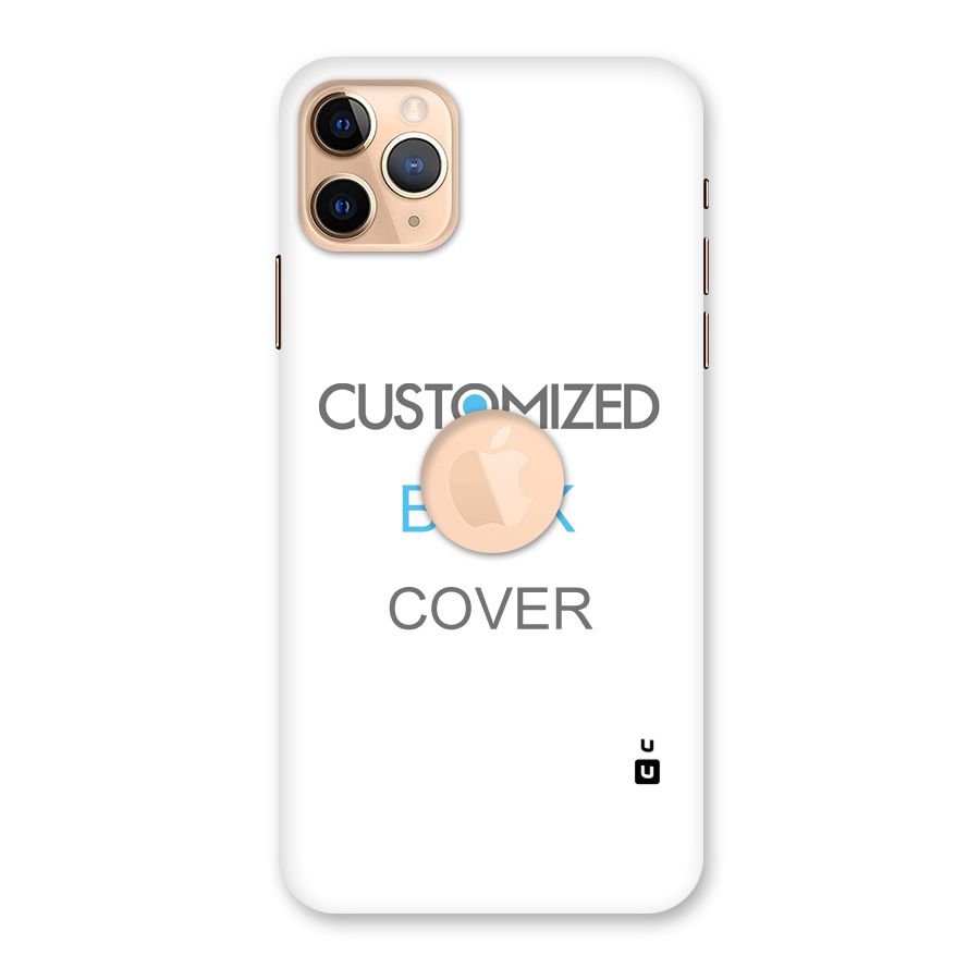 Customized Back Case for iPhone 11 Pro Max Logo Cut