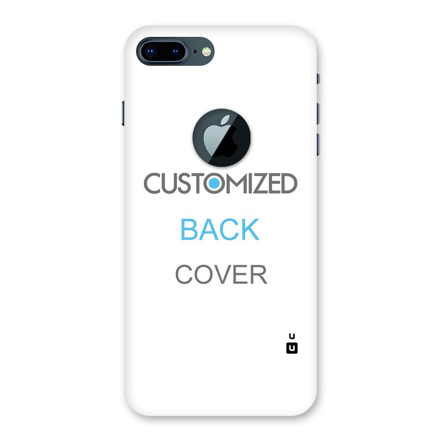 Customized Back Case for iPhone 7 Plus Logo Cut