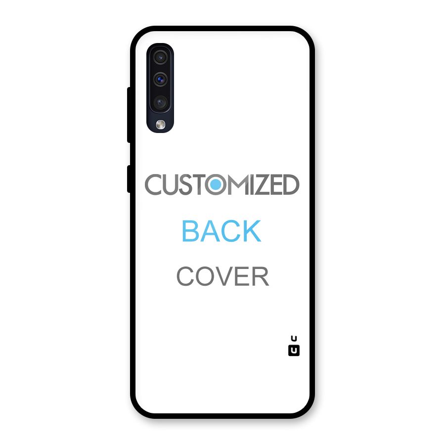 Customized Glass Back Case for Galaxy A50