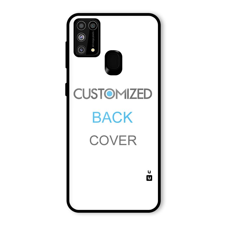 Customized Glass Back Case for Galaxy M31