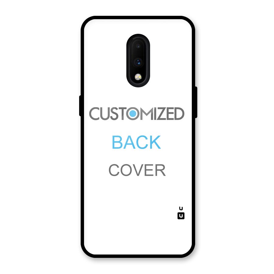 Customized Glass Back Case for OnePlus 7