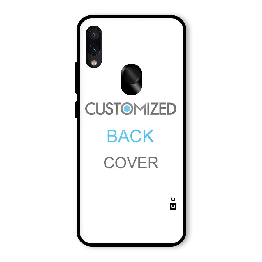 Customized Glass Back Case for Redmi Note 7 Pro