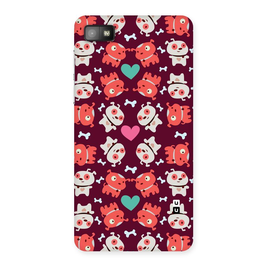 Cut Dog Design Back Case for Blackberry Z10