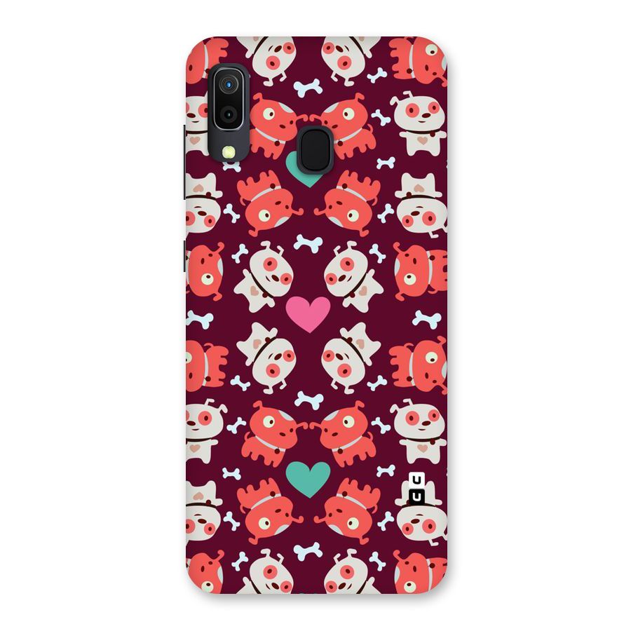 Cut Dog Design Back Case for Galaxy A30