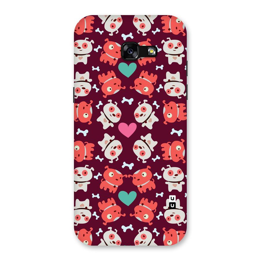 Cut Dog Design Back Case for Galaxy A5 2017