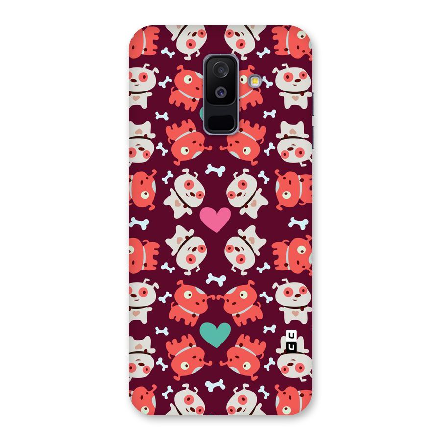 Cut Dog Design Back Case for Galaxy A6 Plus