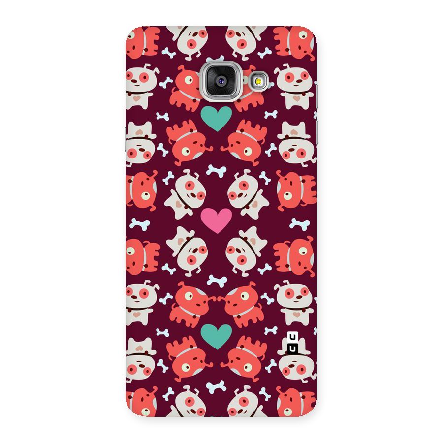 Cut Dog Design Back Case for Galaxy A7 2016