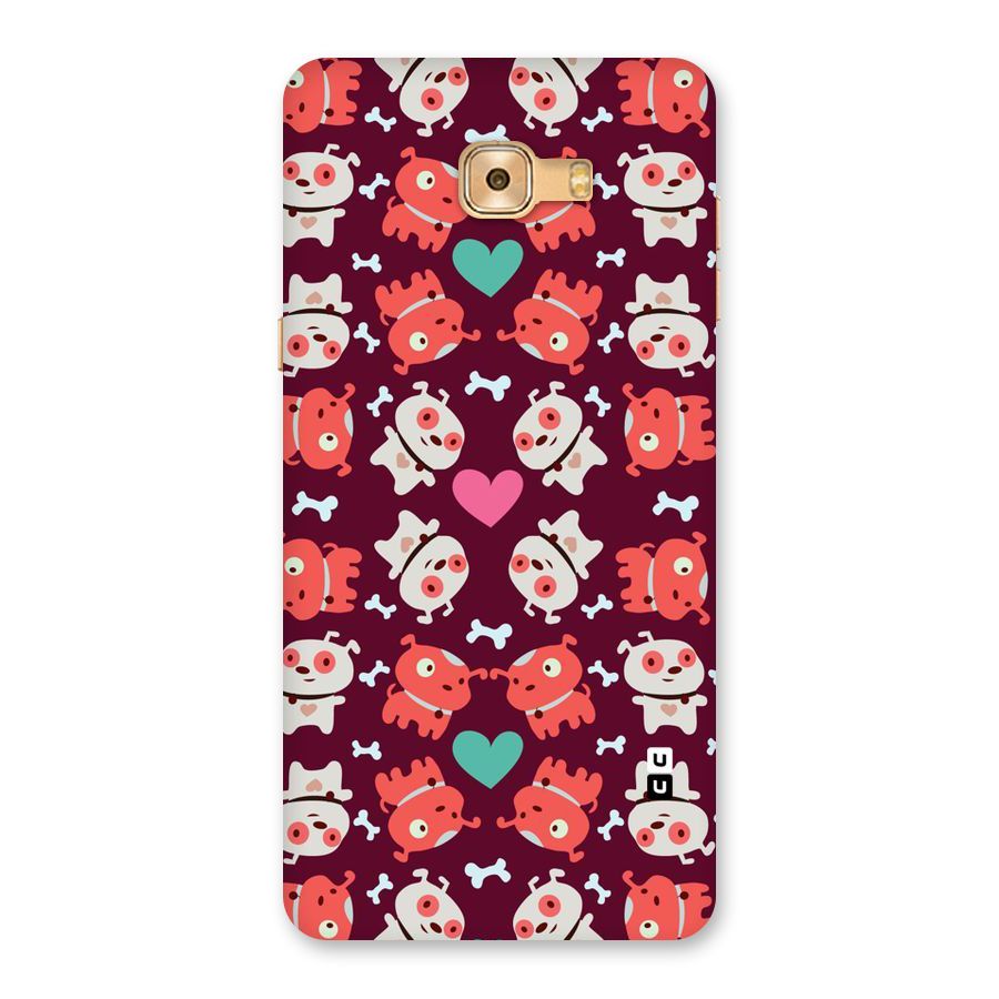 Cut Dog Design Back Case for Galaxy C9 Pro