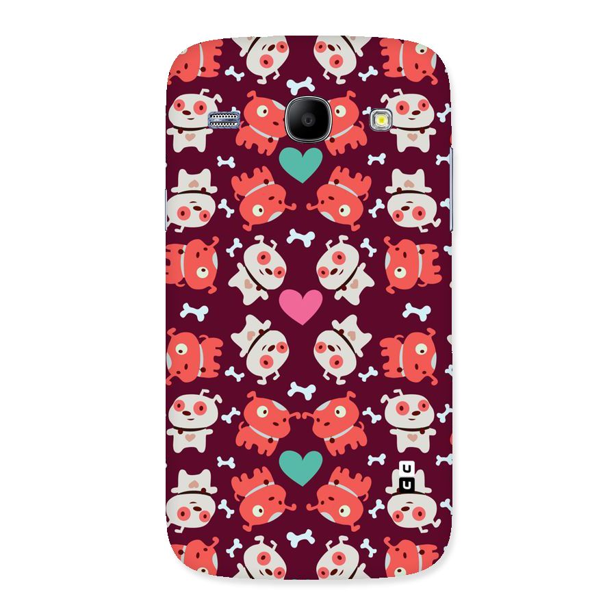 Cut Dog Design Back Case for Galaxy Core