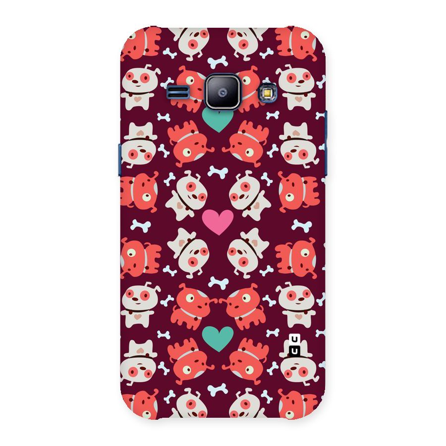 Cut Dog Design Back Case for Galaxy J1