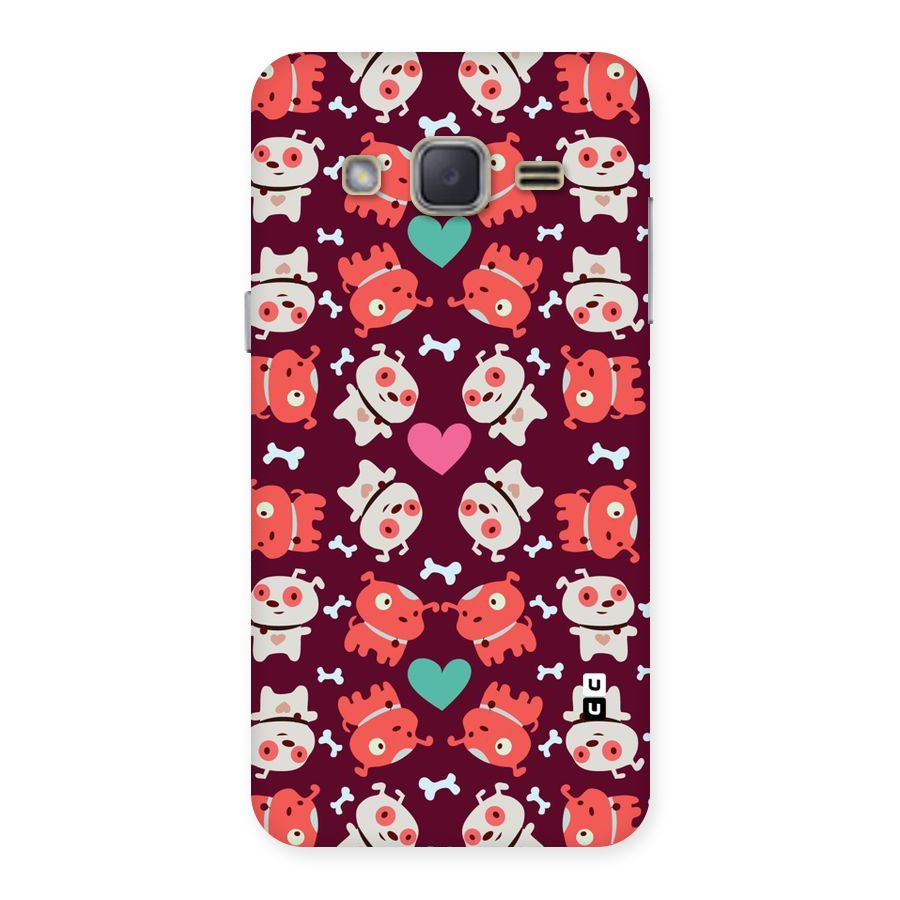 Cut Dog Design Back Case for Galaxy J2