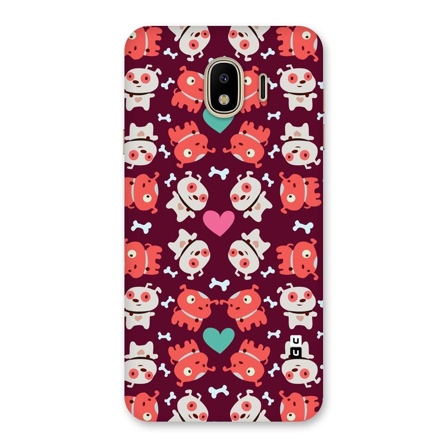 Cut Dog Design Back Case for Galaxy J4
