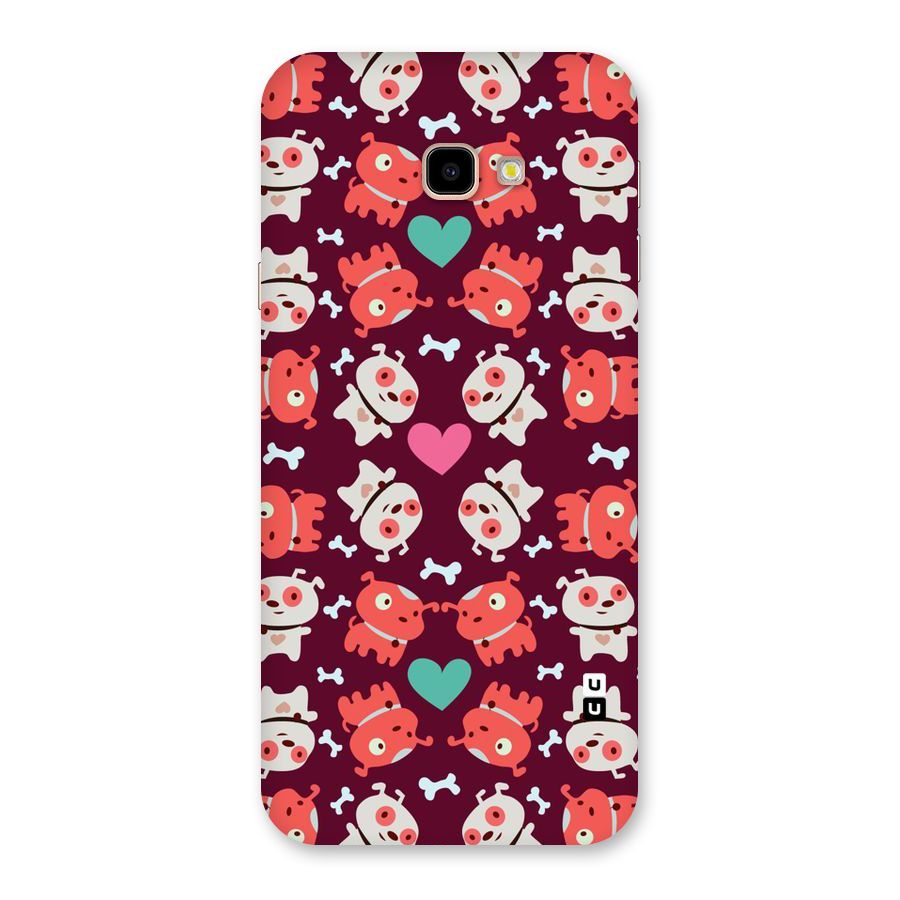 Cut Dog Design Back Case for Galaxy J4 Plus