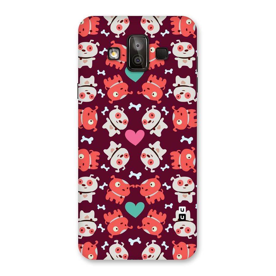 Cut Dog Design Back Case for Galaxy J7 Duo